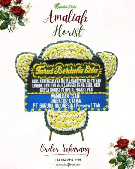 Papan Bunga Duka Bangun Mulyo